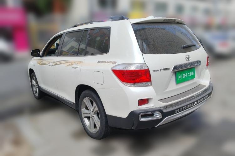 Used Toyota Highlander 2012 2.7L Two-Wheel Drive 7-Seater Luxury Edition Rear Left 45 Deg