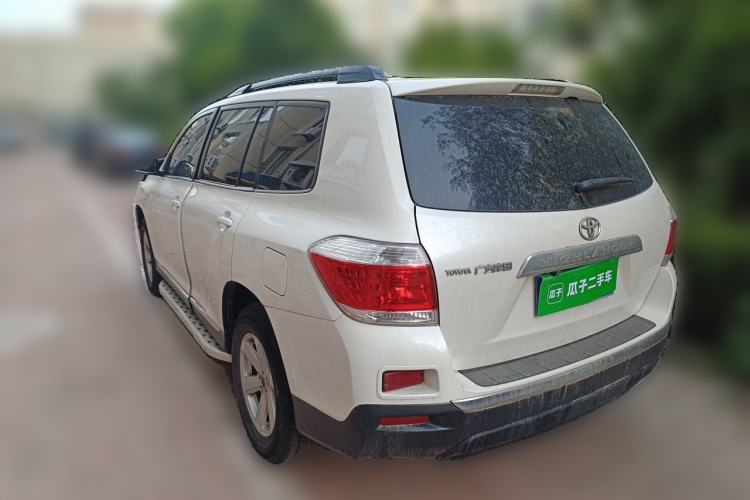 Used Toyota Highlander 2012 2.7L 2WD 5-Seater Elite Edition Rear Left 45 Deg