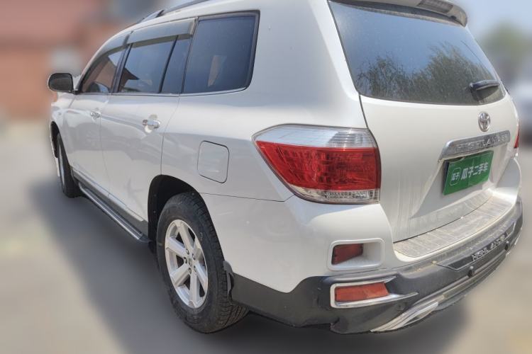 Used Toyota Highlander 2012 2.7L 2WD 5-Seater Elite Edition Rear Left 45 Deg