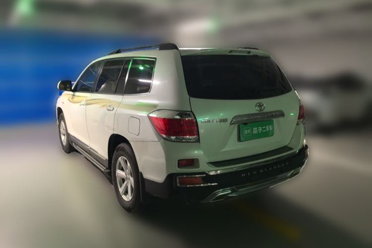 Used Toyota Highlander 2012 2.7L 2WD 5-Seater Elite Edition Rear Left 45 Deg