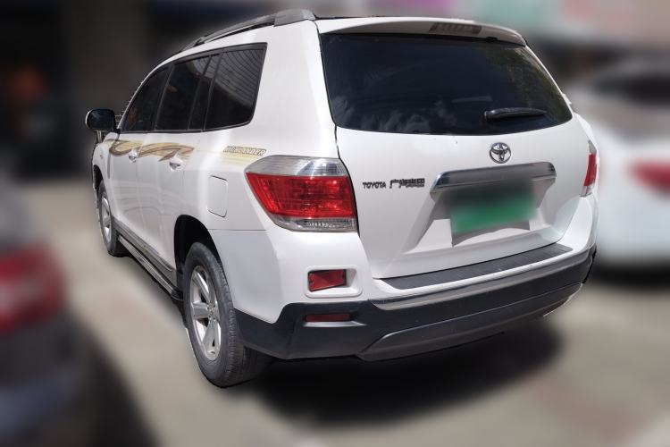 Used Toyota Highlander 2012 2.7L 2WD 5-Seater Elite Edition Rear Left 45 Deg