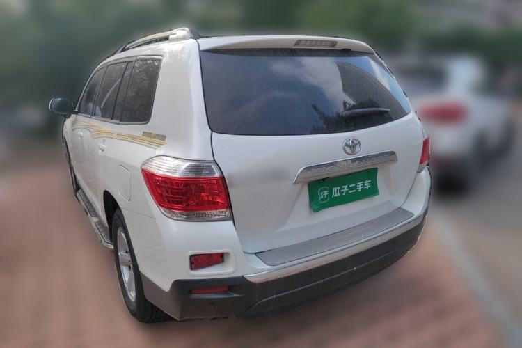 Used Toyota Highlander 2012 2.7L Two-Wheel Drive 7-Seater Elite Edition Rear Left 45 Deg