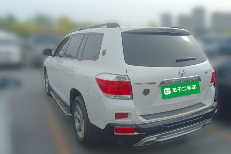 Used Toyota Highlander 2012 2.7L 2WD 5-Seater Elite Edition Rear Left 45 Deg