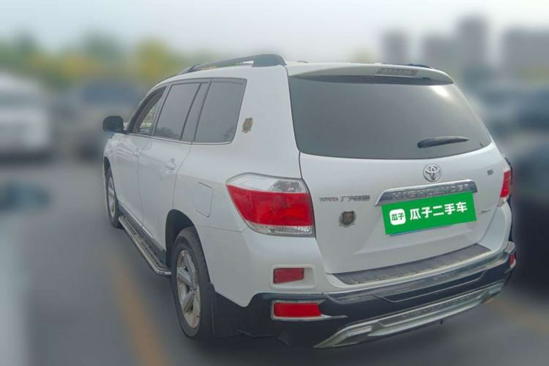 Used Toyota Highlander 2012 2.7L 2WD 5-Seater Elite Edition Rear Left 45 Deg