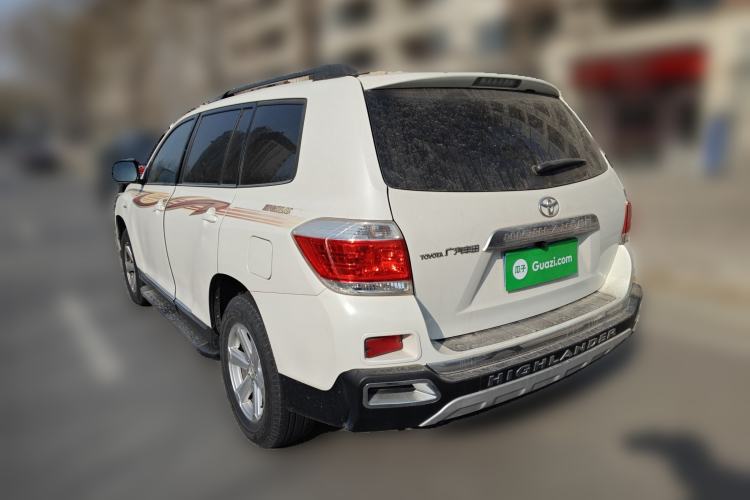 Used Toyota Highlander 2012 2.7L 2WD 5-Seater Elite Edition Rear Left 45 Deg