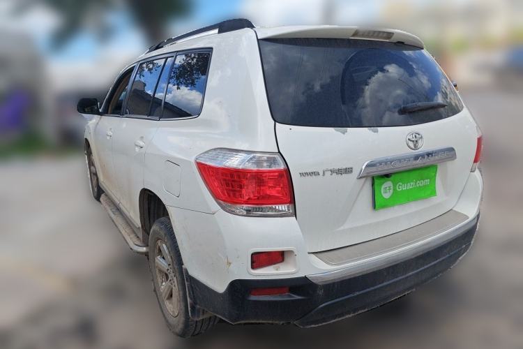 Used Toyota Highlander 2012 2.7L 2WD 5-Seater Elite Edition Rear Left 45 Deg