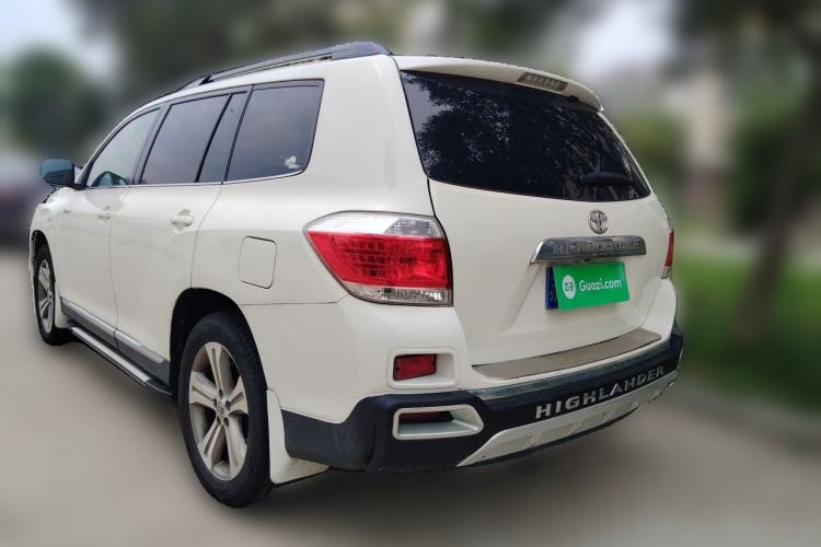 Used Toyota Highlander 2012 2.7L Two-Wheel Drive 7-Seater Luxury Edition Rear Left 45 Deg