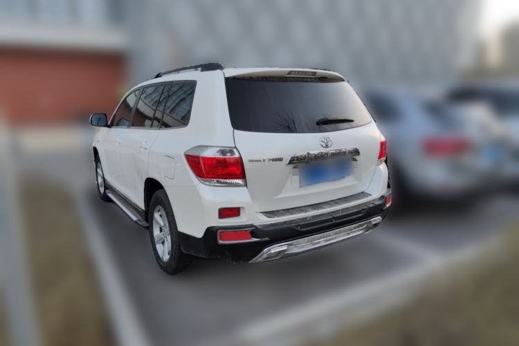 Used Toyota Highlander 2012 2.7L 2WD 5-Seater Elite Edition Rear Left 45 Deg