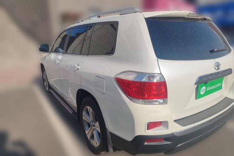 Used Toyota Highlander 2012 2.7L 2WD 5-Seater Elite Edition Rear Left 45 Deg
