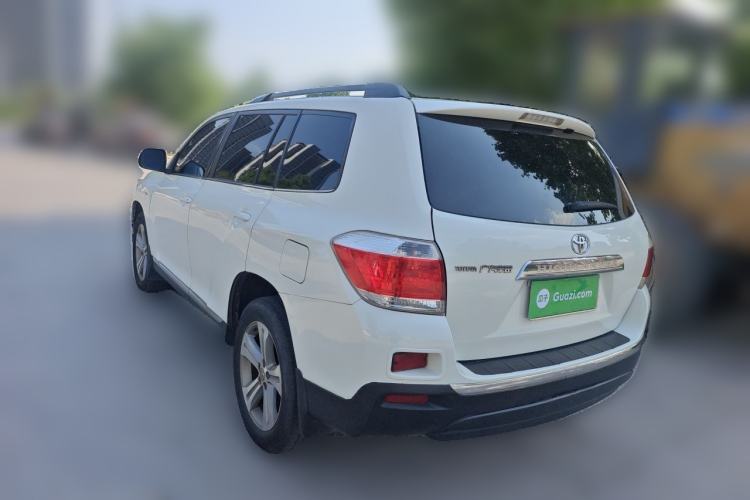 Used Toyota Highlander 2012 2.7L Two-Wheel Drive 7-Seater Luxury Edition Rear Left 45 Deg