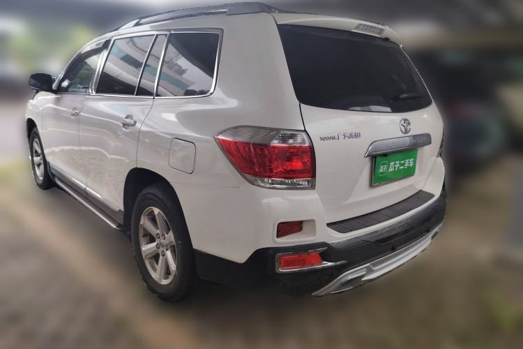 Used Toyota Highlander 2012 2.7L Two-Wheel Drive 7-Seater Elite Edition Rear Left 45 Deg