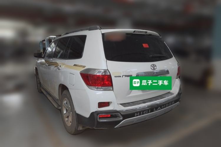 Used Toyota Highlander 2012 2.7L Two-Wheel Drive 7-Seater Elite Edition Rear Left 45 Deg