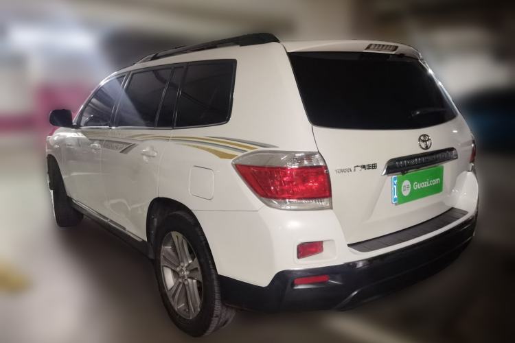 Used Toyota Highlander 2012 2.7L Two-Wheel Drive 7-Seater Luxury Edition Rear Left 45 Deg