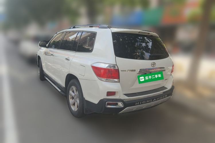 Used Toyota Highlander 2012 2.7L Two-Wheel Drive 7-Seater Elite Edition Rear Left 45 Deg