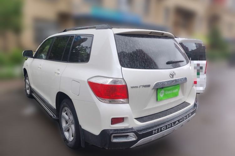 Used Toyota Highlander 2012 2.7L 2WD 5-Seater Elite Edition Rear Left 45 Deg