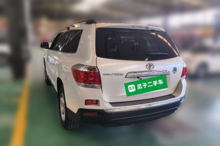 Used Toyota Highlander 2012 2.7L 2WD 5-Seater Elite Edition Rear Left 45 Deg