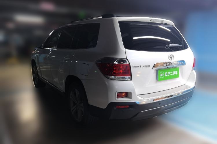 Used Toyota Highlander 2012 2.7L Two-Wheel Drive 7-Seater Luxury Edition Rear Left 45 Deg