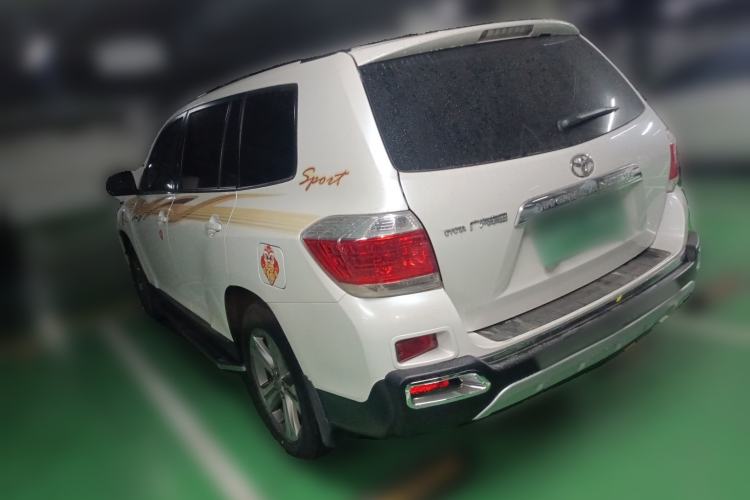 Used Toyota Highlander 2012 2.7L Two-Wheel Drive 7-Seater Luxury Edition Rear Left 45 Deg