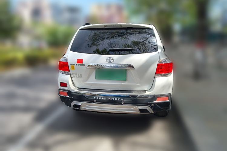 Used Toyota Highlander 2012 2.7L 2WD 5-Seater Elite Edition Rear