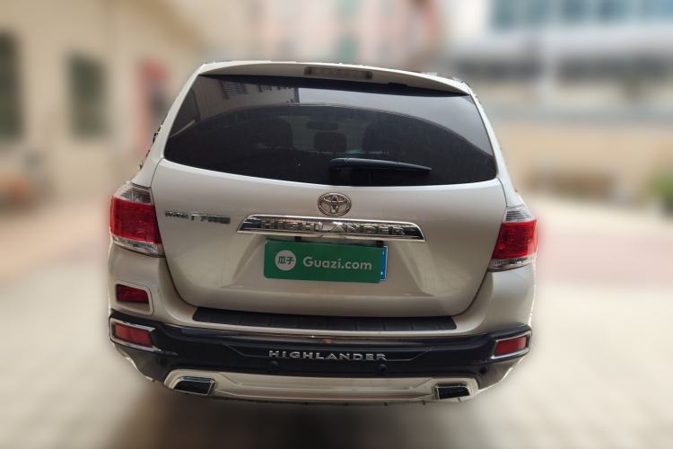 Used Toyota Highlander 2012 2.7L 2WD 5-Seater Elite Edition Rear