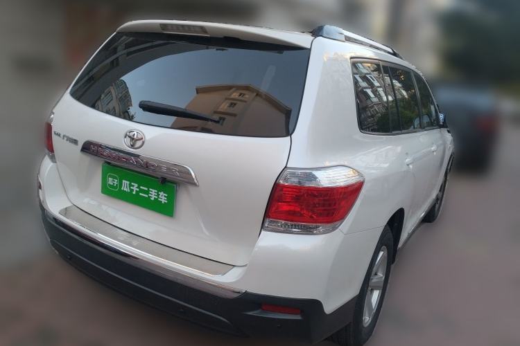 Used Toyota Highlander 2012 2.7L 2WD 5-Seater Elite Edition Rear Right 45 Deg