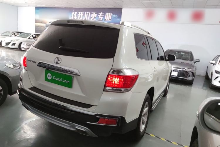 Used Toyota Highlander 2012 2.7L 2WD 5-Seater Elite Edition Rear Right 45 Deg