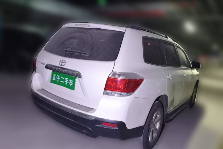 Used Toyota Highlander 2012 2.7L 2WD 5-Seater Elite Edition Rear Right 45 Deg