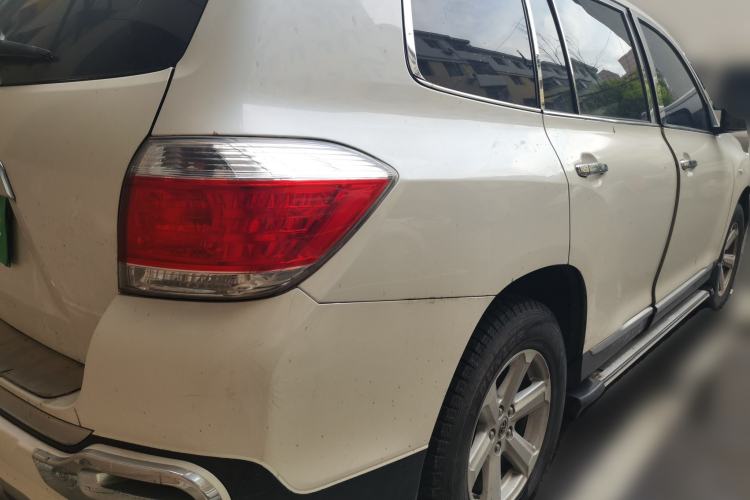 Used Toyota Highlander 2012 2.7L 2WD 5-Seater Elite Edition Rear Right 45 Deg
