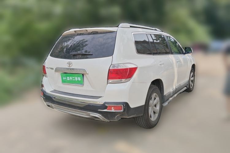 Used Toyota Highlander 2012 2.7L 2WD 5-Seater Elite Edition Rear Right 45 Deg