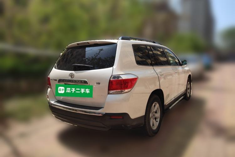 Used Toyota Highlander 2012 2.7L 2WD 5-Seater Elite Edition Rear Right 45 Deg