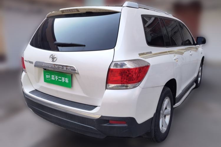 Used Toyota Highlander 2012 2.7L 2WD 5-Seater Elite Edition Rear Right 45 Deg