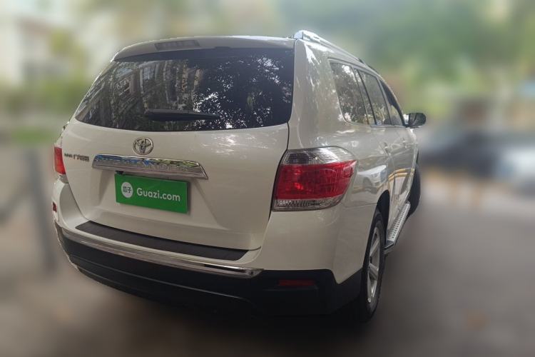Used Toyota Highlander 2012 2.7L 2WD 5-Seater Elite Edition Rear Right 45 Deg