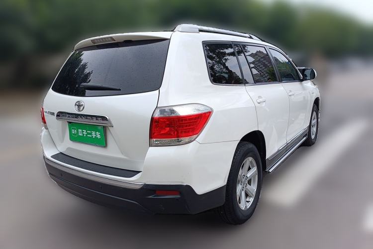Used Toyota Highlander 2012 2.7L 2WD 5-Seater Elite Edition Rear Right 45 Deg