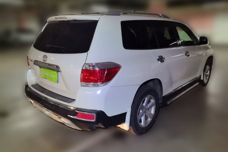 Used Toyota Highlander 2012 2.7L 2WD 5-Seater Elite Edition Rear Right 45 Deg