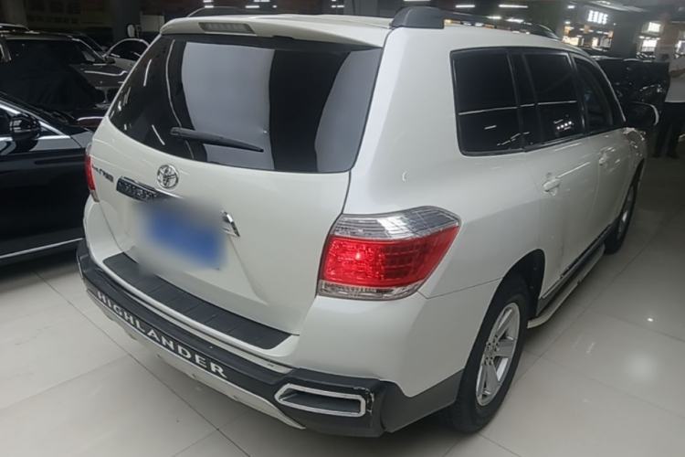 Used Toyota Highlander 2012 2.7L 2WD 5-Seater Elite Edition Rear Right 45 Deg