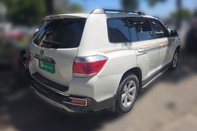 Used Toyota Highlander 2012 2.7L 2WD 5-Seater Elite Edition Rear Right 45 Deg