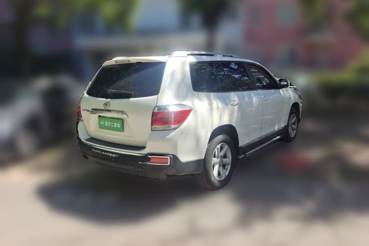 Used Toyota Highlander 2012 2.7L 2WD 5-Seater Elite Edition Rear Right 45 Deg