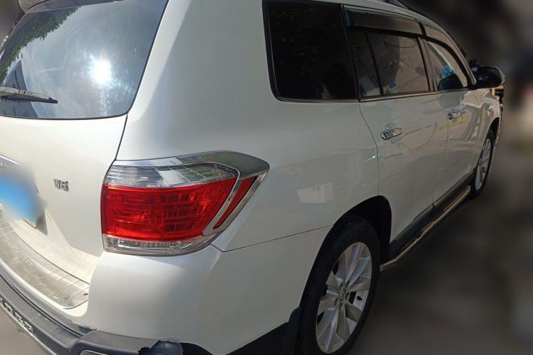 Used Toyota Highlander 2012 2.7L 2WD 5-Seater Elite Edition Rear Right 45 Deg
