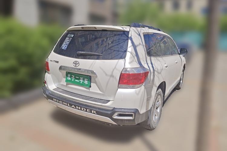 Used Toyota Highlander 2012 2.7L 2WD 5-Seater Elite Edition Rear Right 45 Deg