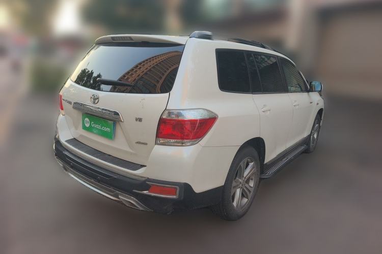 Used Toyota Highlander 2012 2.7L Two-Wheel Drive 7-Seater Luxury Edition Rear Right 45 Deg