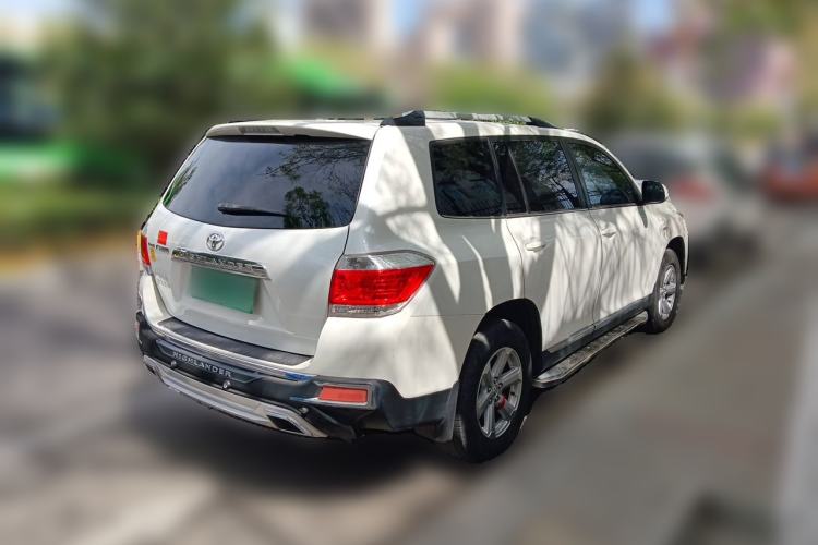 Used Toyota Highlander 2012 2.7L 2WD 5-Seater Elite Edition Rear Right 45 Deg