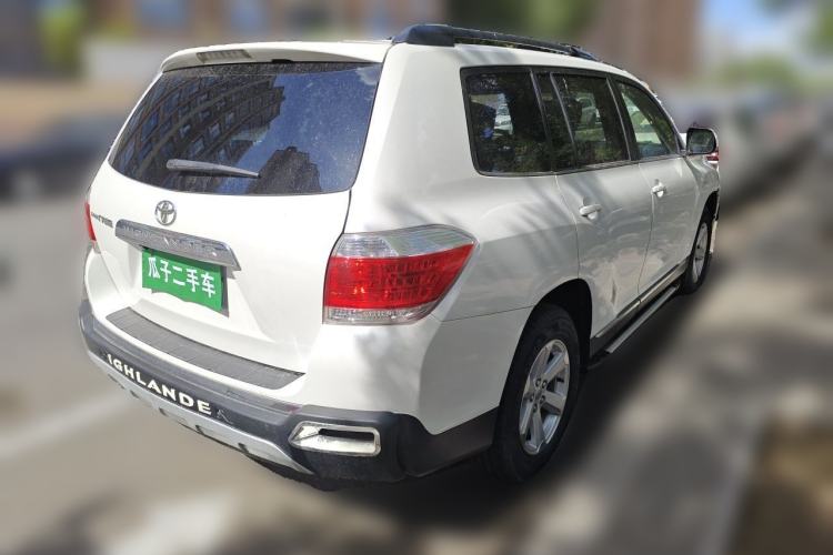 Used Toyota Highlander 2012 2.7L 2WD 5-Seater Elite Edition Rear Right 45 Deg