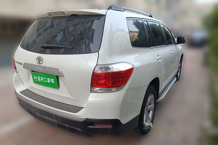 Used Toyota Highlander 2012 2.7L 2WD 5-Seater Elite Edition Rear Right 45 Deg
