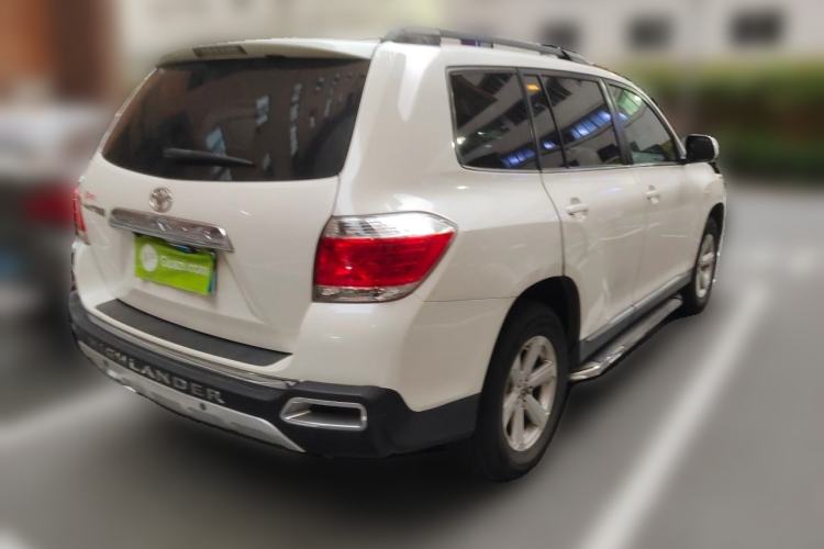 Used Toyota Highlander 2012 2.7L 2WD 5-Seater Elite Edition Rear Right 45 Deg