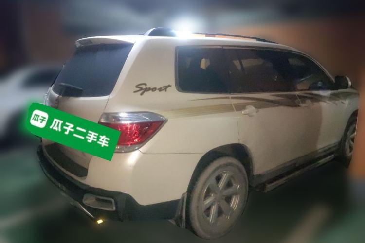 Used Toyota Highlander 2012 2.7L 2WD 5-Seater Elite Edition Rear Right 45 Deg
