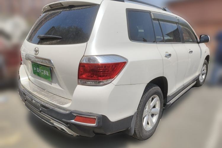 Used Toyota Highlander 2012 2.7L 2WD 5-Seater Elite Edition Rear Right 45 Deg