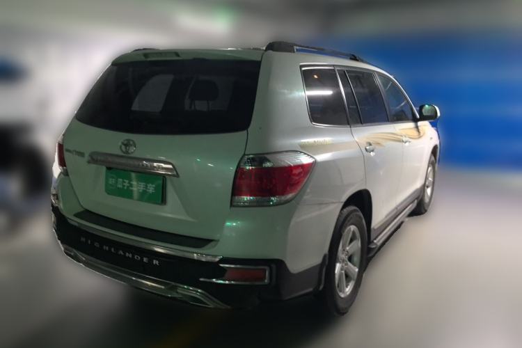 Used Toyota Highlander 2012 2.7L 2WD 5-Seater Elite Edition Rear Right 45 Deg