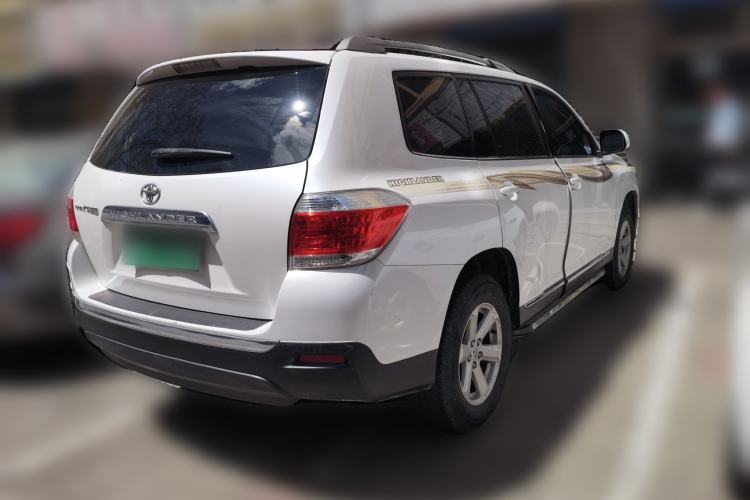 Used Toyota Highlander 2012 2.7L 2WD 5-Seater Elite Edition Rear Right 45 Deg