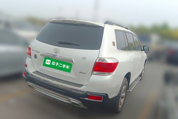 Used Toyota Highlander 2012 2.7L 2WD 5-Seater Elite Edition Rear Right 45 Deg