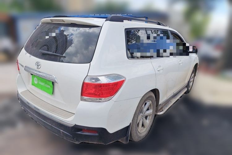 Used Toyota Highlander 2012 2.7L 2WD 5-Seater Elite Edition Rear Right 45 Deg